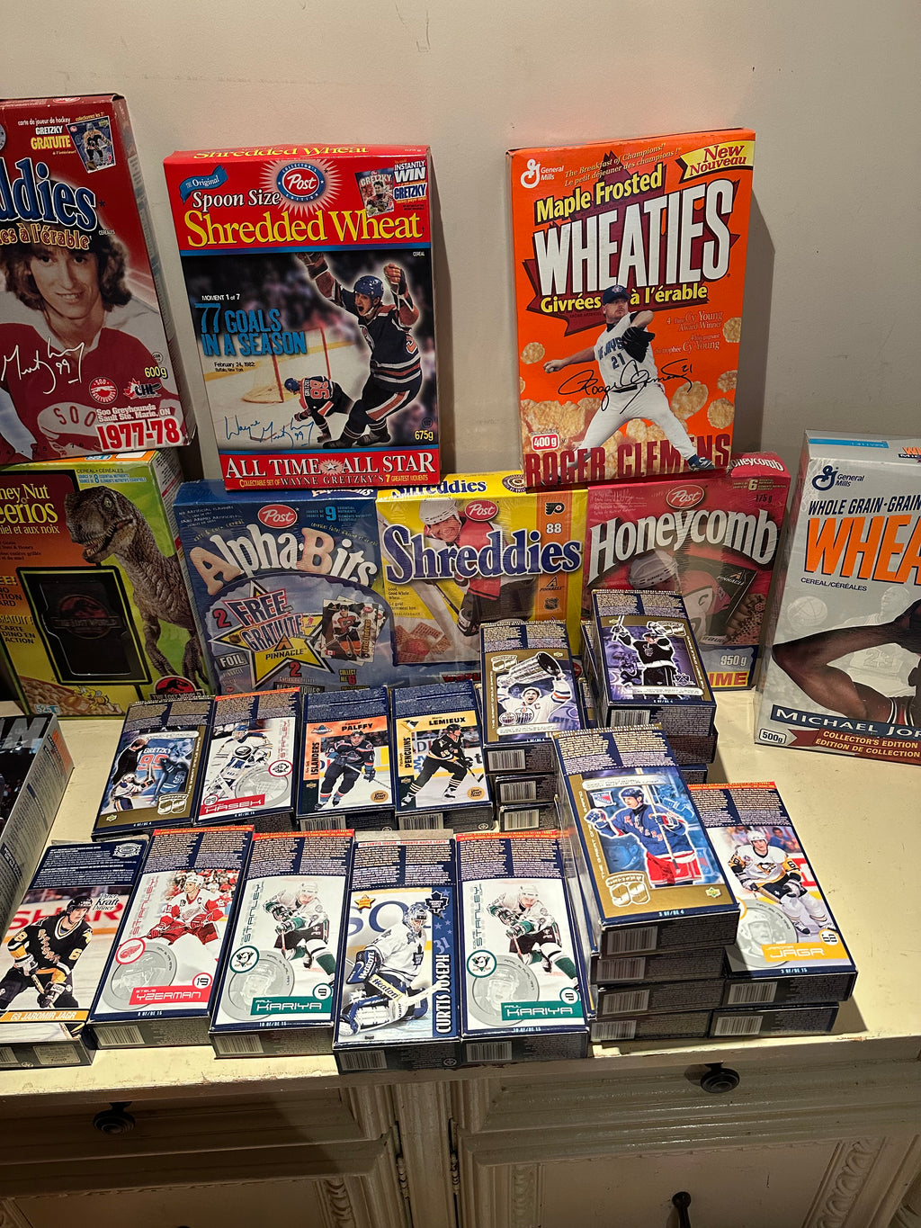 Lot #25 Collectible Cereal/Kraft Boxes