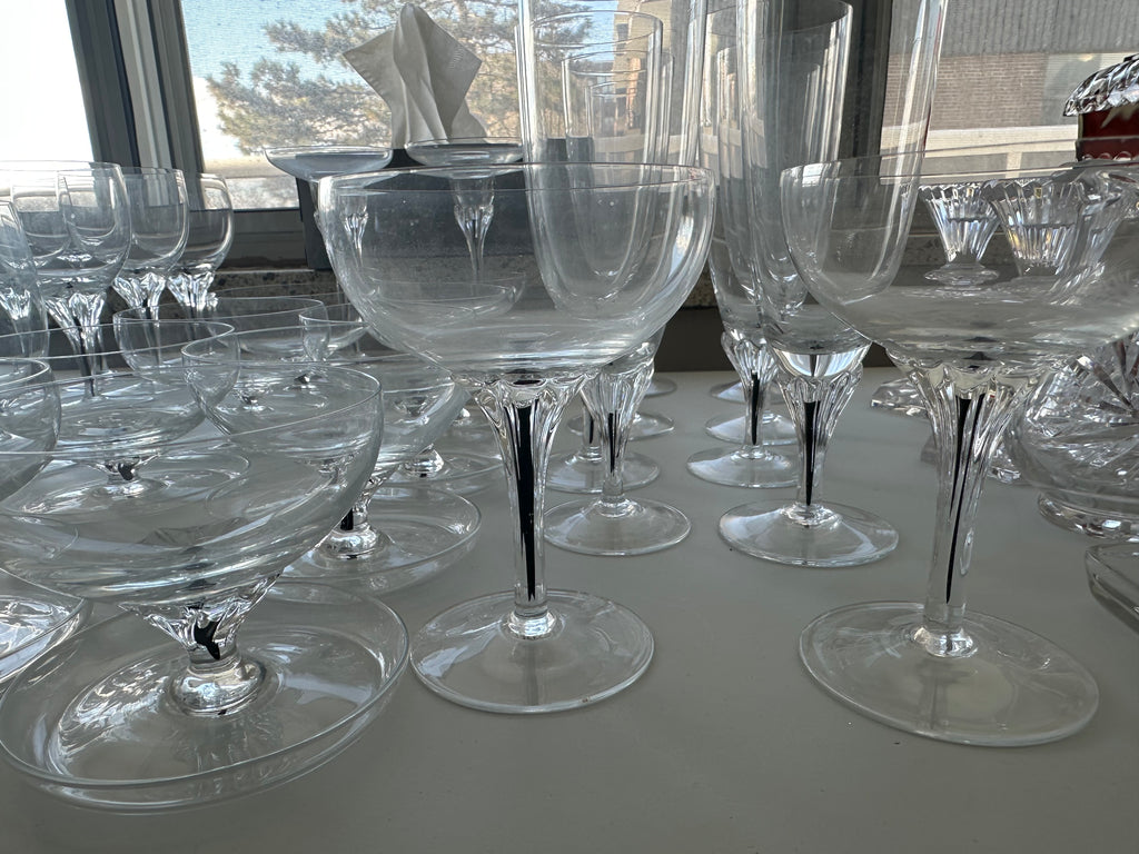 Belfor Exquisite glassware Lot