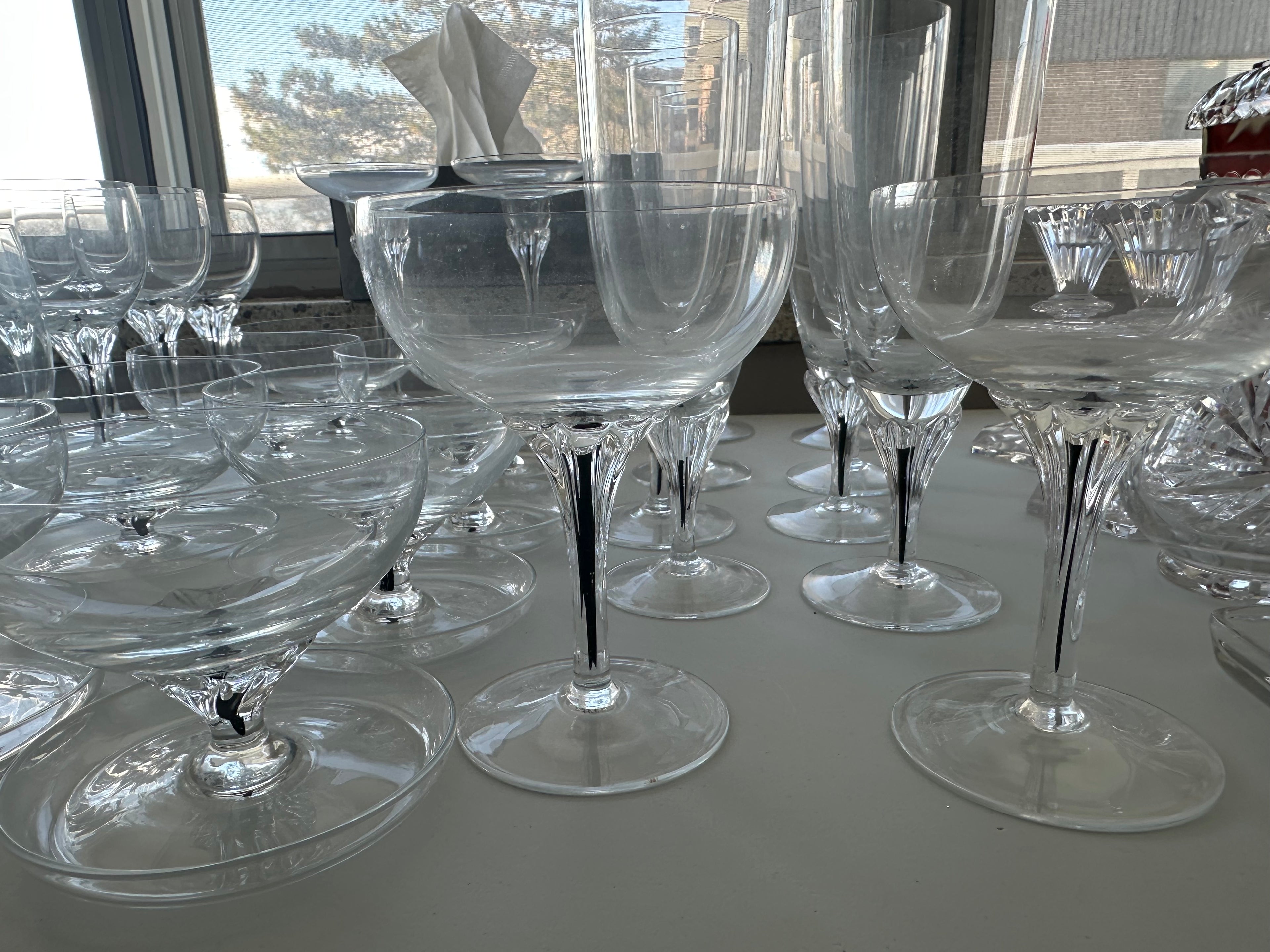 Belfor Exquisite glassware Lot