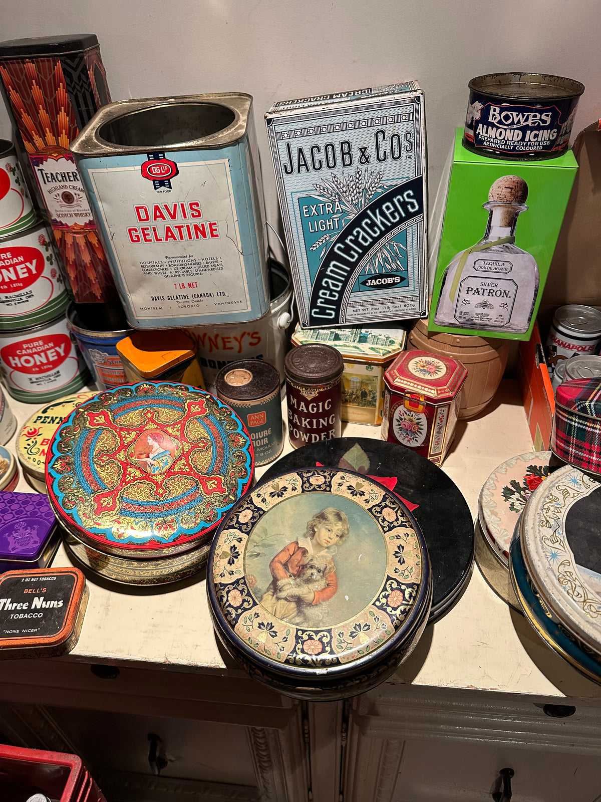 Lot #33 Assorted Tins