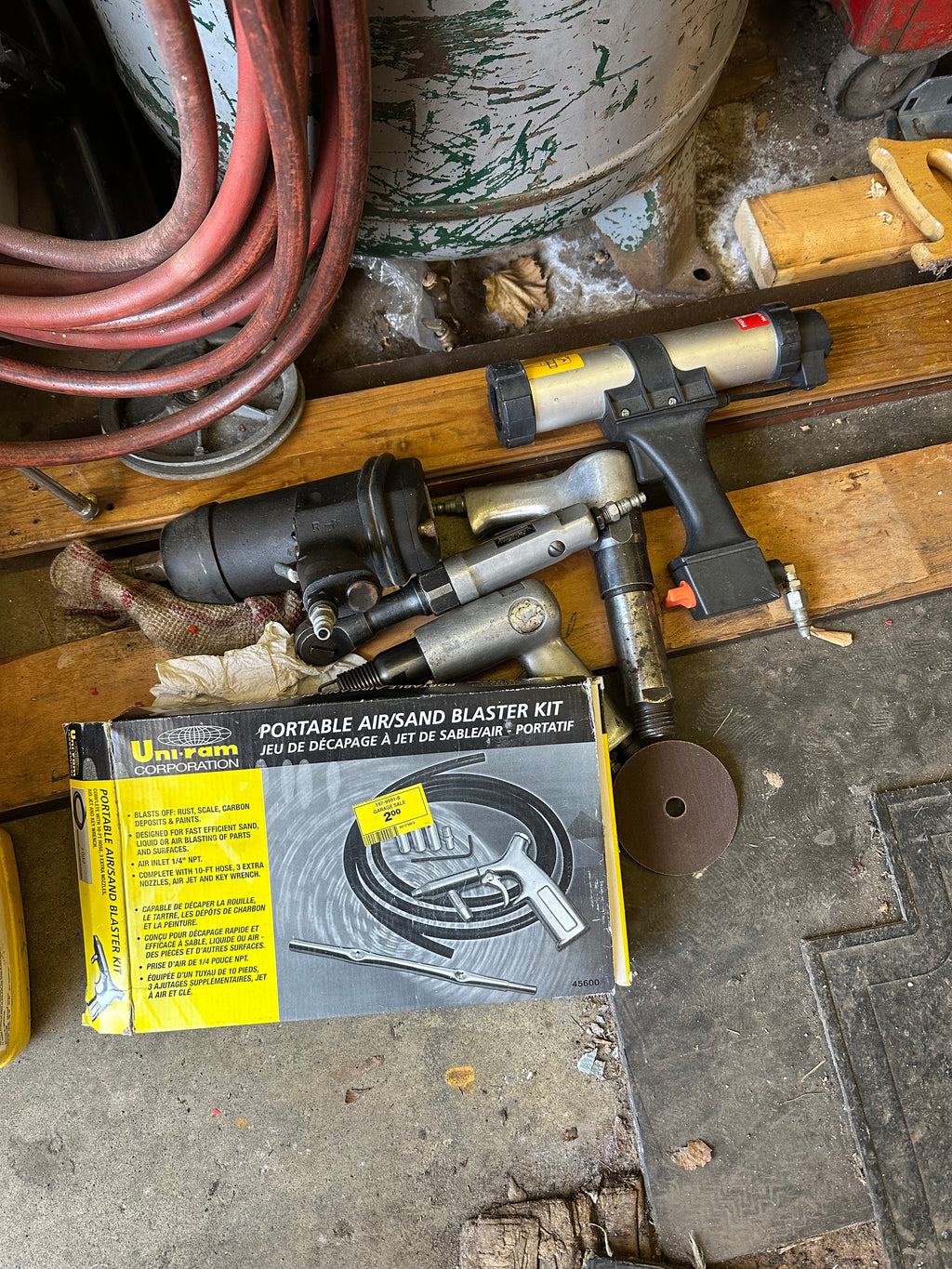 Large Wayne Air Compressor Lot