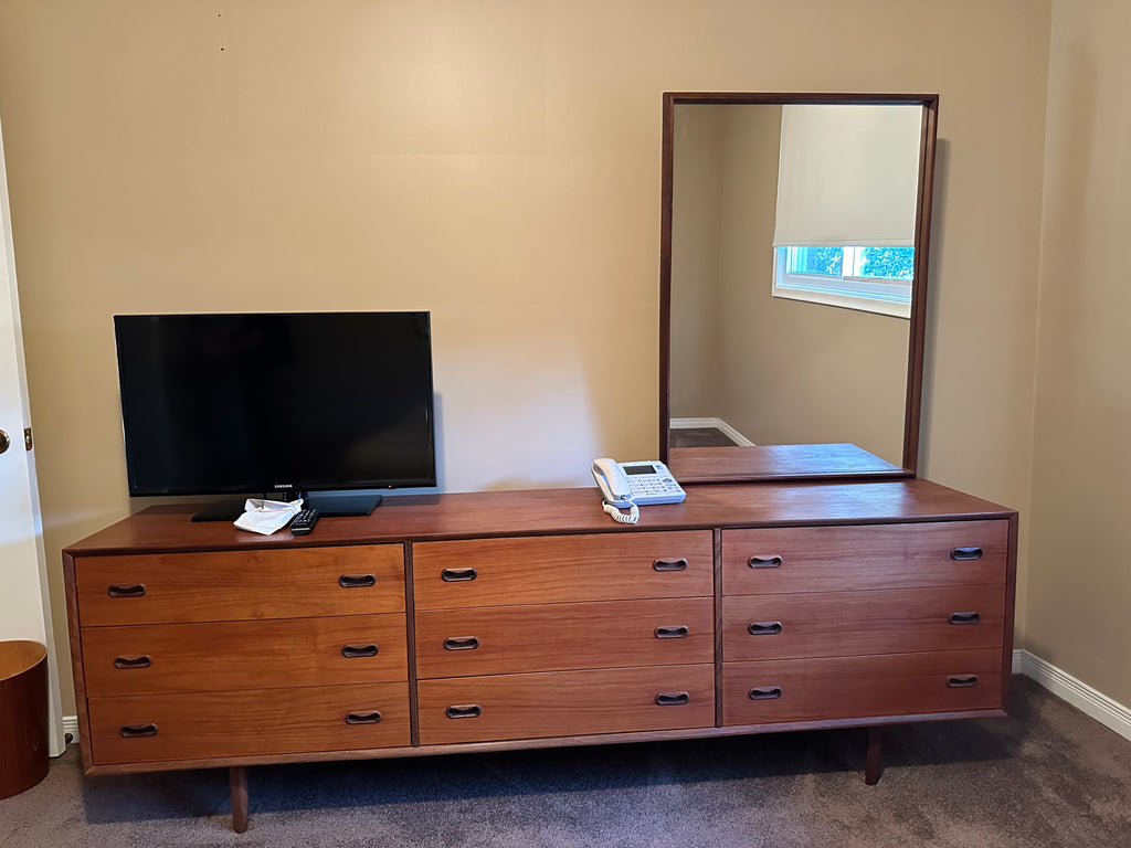 Punch Design Teak Mirrored Dresser