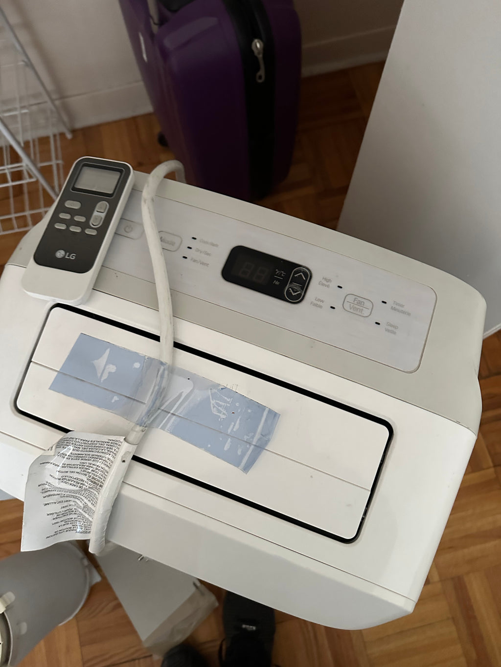 LG Window A/C Unit