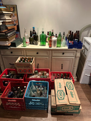 Lot #28 Vintage Bottle Lot