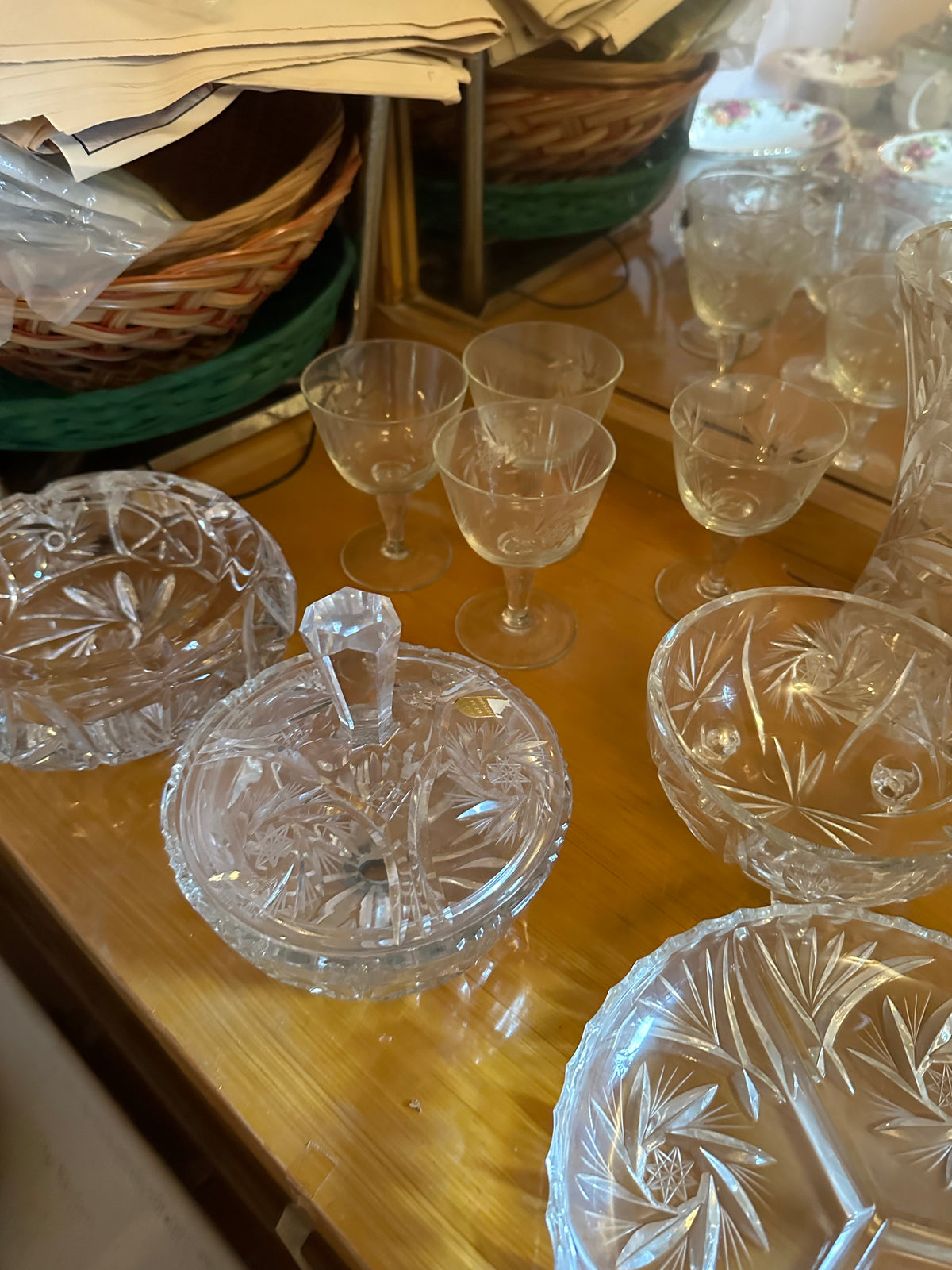 Pinwheel Crystal Lot
