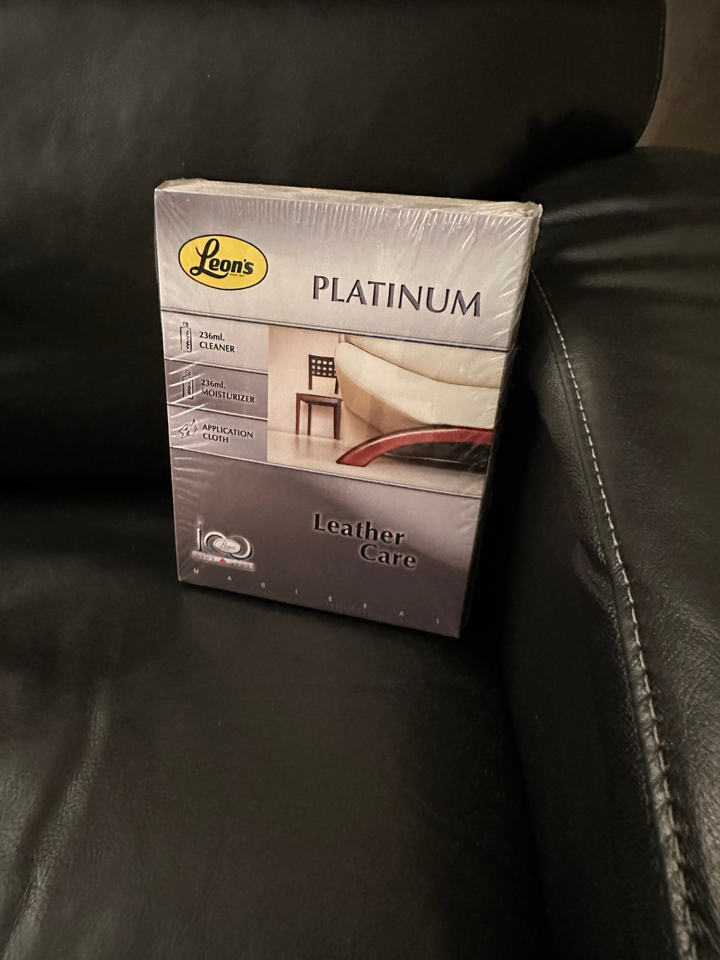 Power Leather Recliner