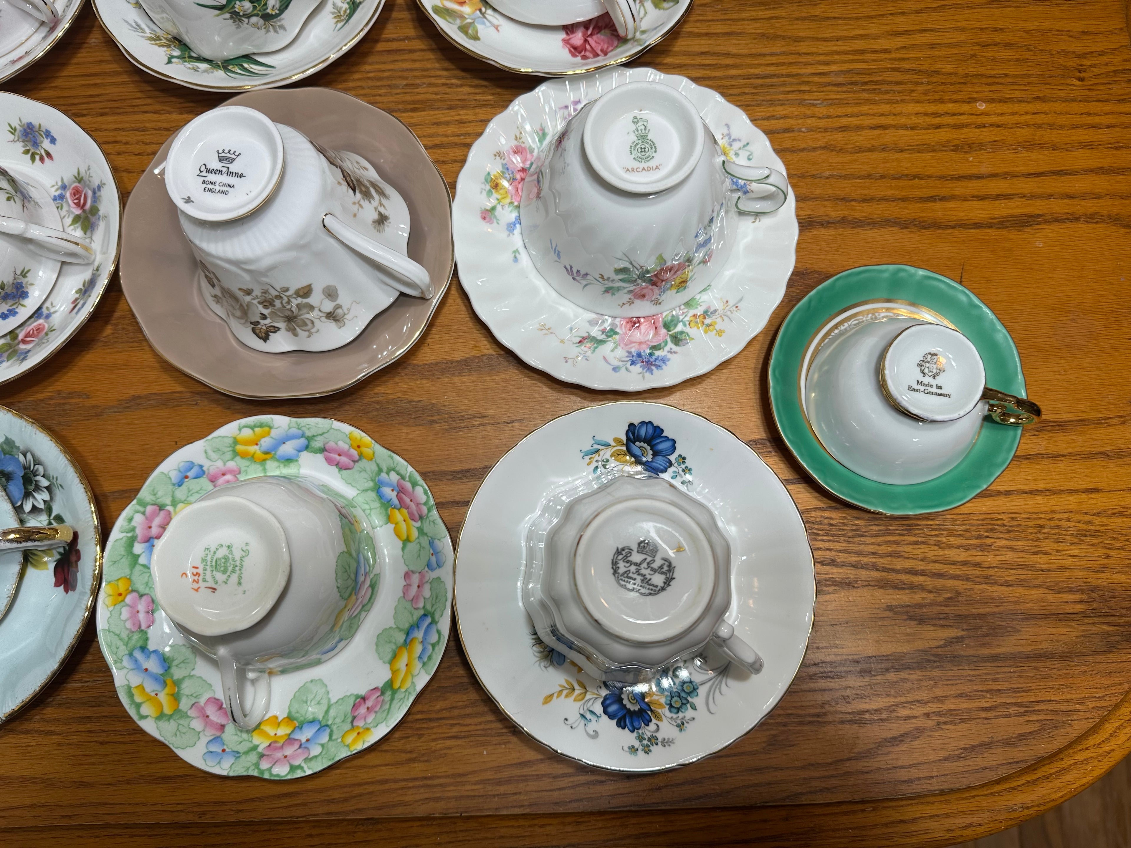 Cup & Saucer Lot (26 units in lot)