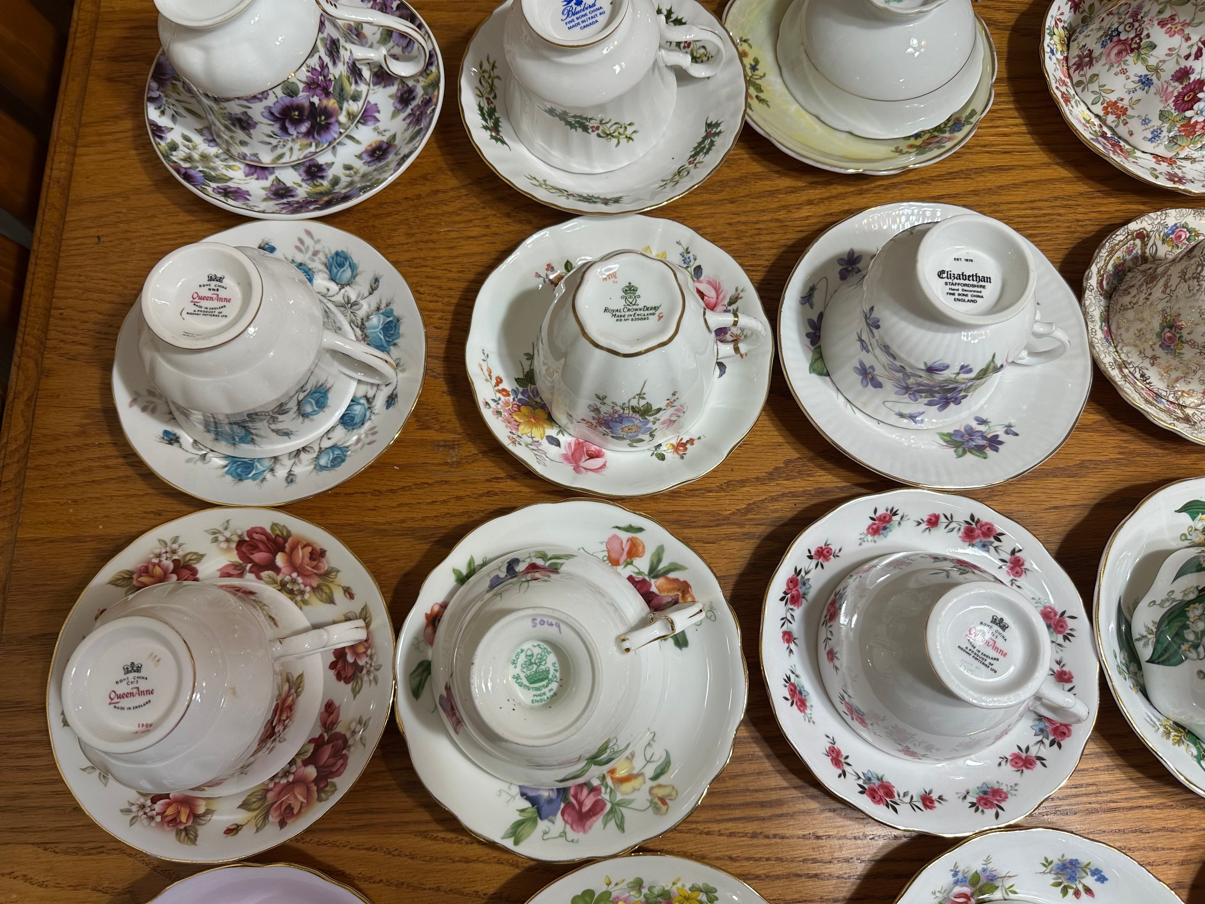 Cup & Saucer Lot (26 units in lot)
