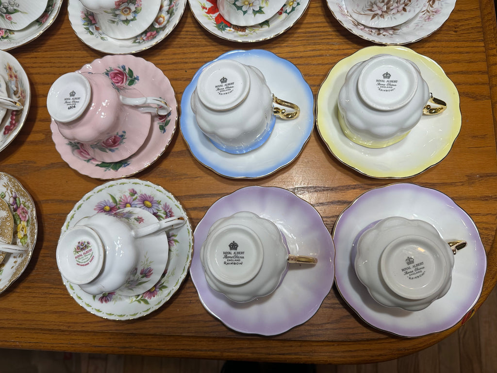 Royal Albert Cup & Saucer Lot #2 (60 units in lot)