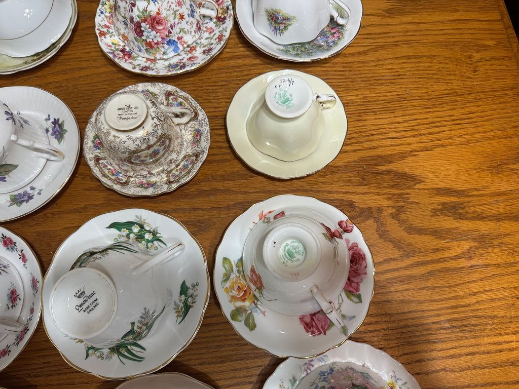 Cup & Saucer Lot (26 units in lot)