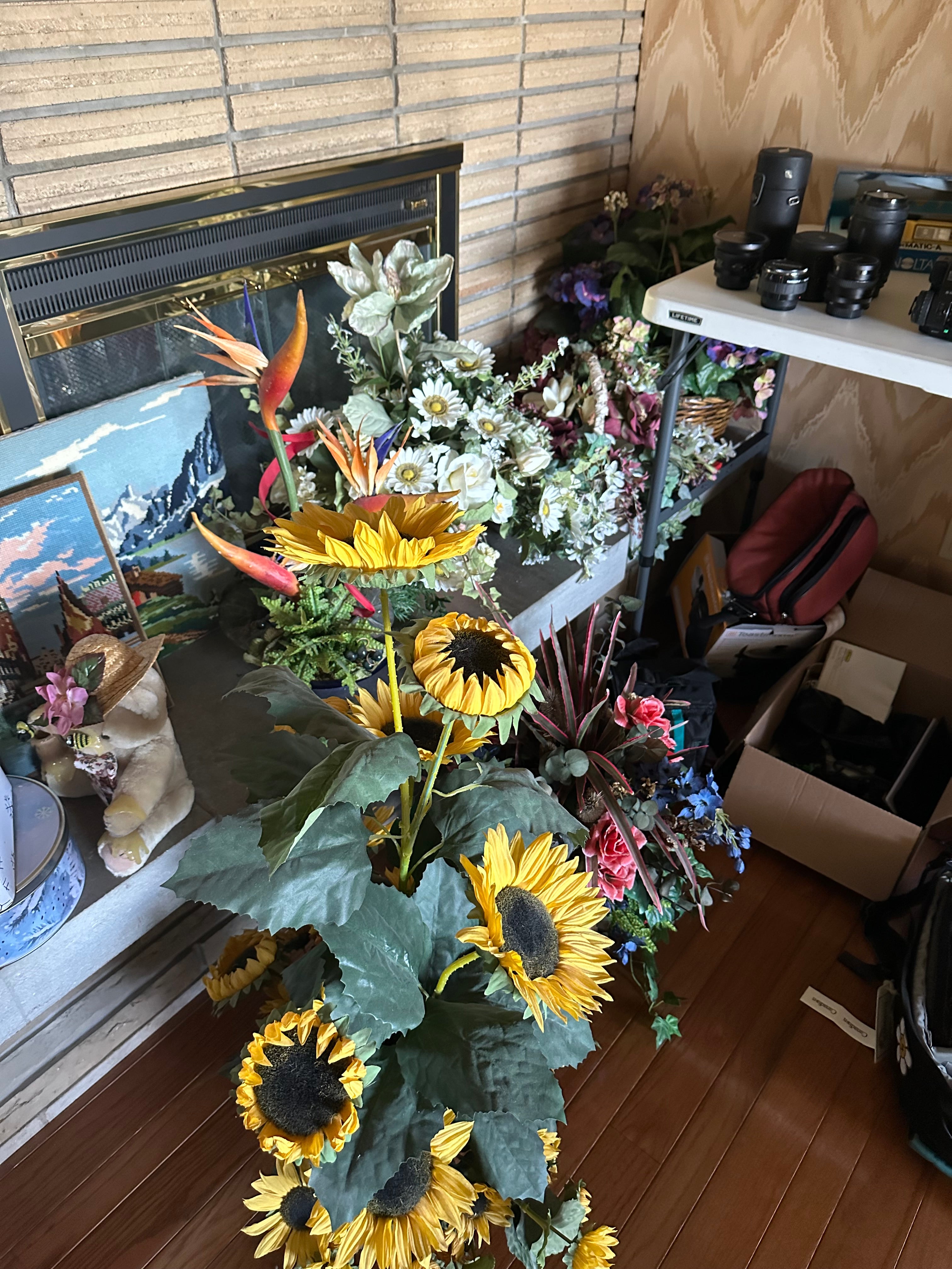 Faux Floral Lot