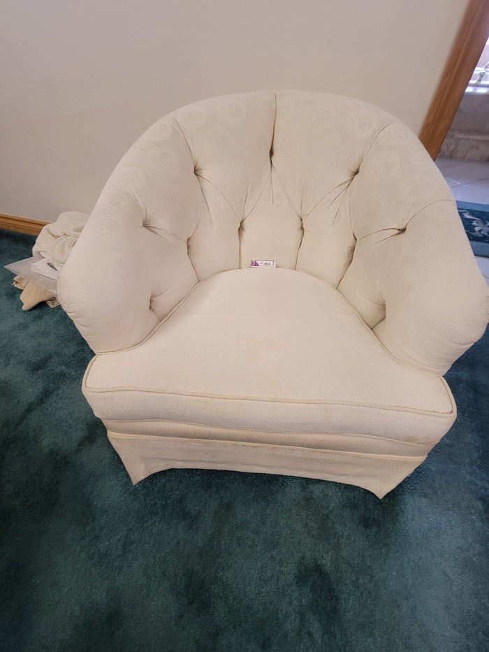 White Arm Chair