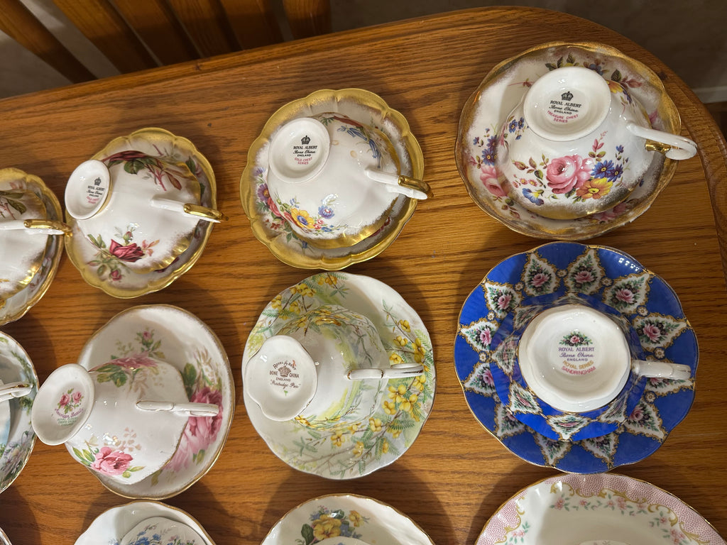 Royal Albert Cup & Saucer Lot #2 (60 units in lot)