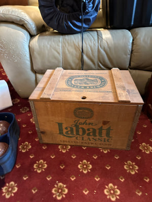 Labatts Wooden Crate