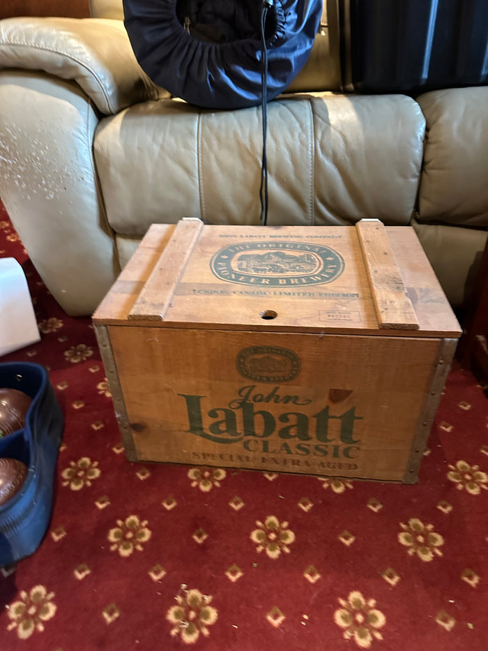 Labatts Wooden Crate