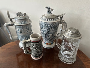 Beer Stein Lot