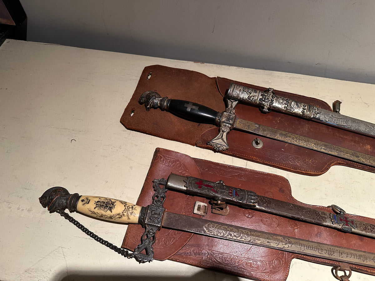Lot #27 Masonic Swords