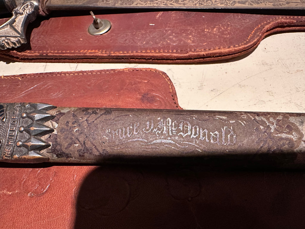 Lot #27 Masonic Swords