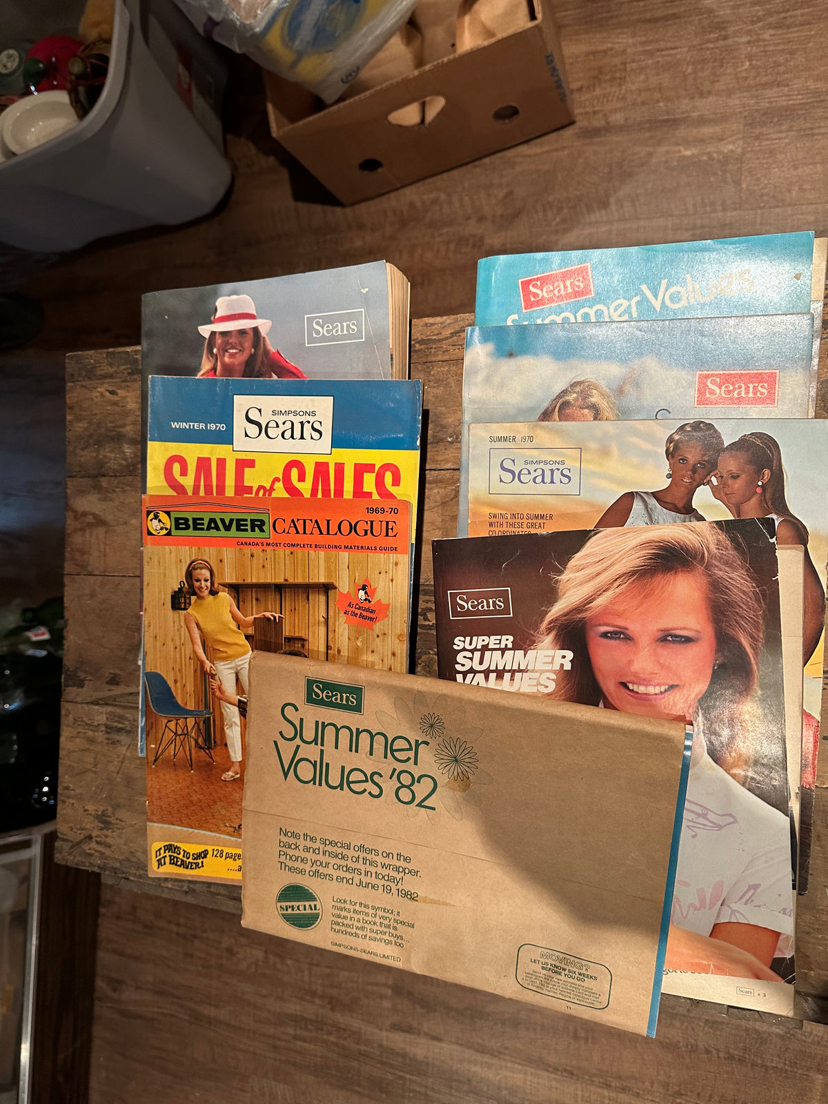Lot #4 Vintage Sears Catalogs