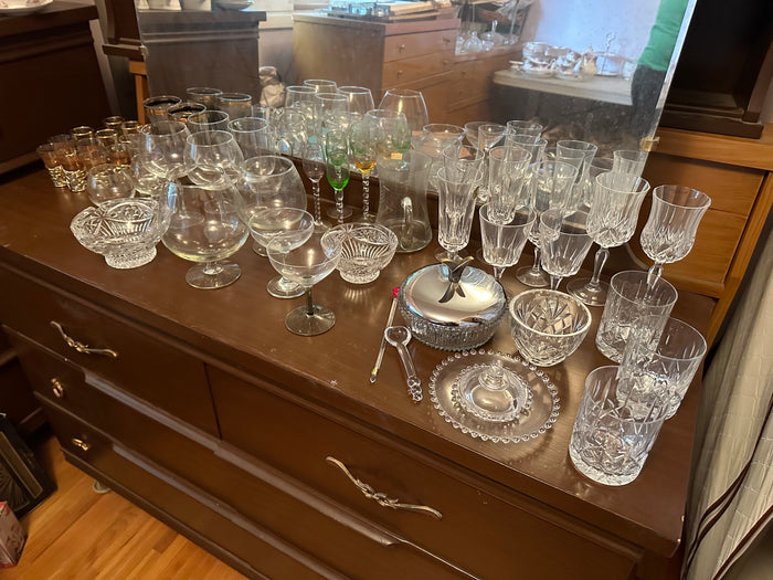 Glassware Lot
