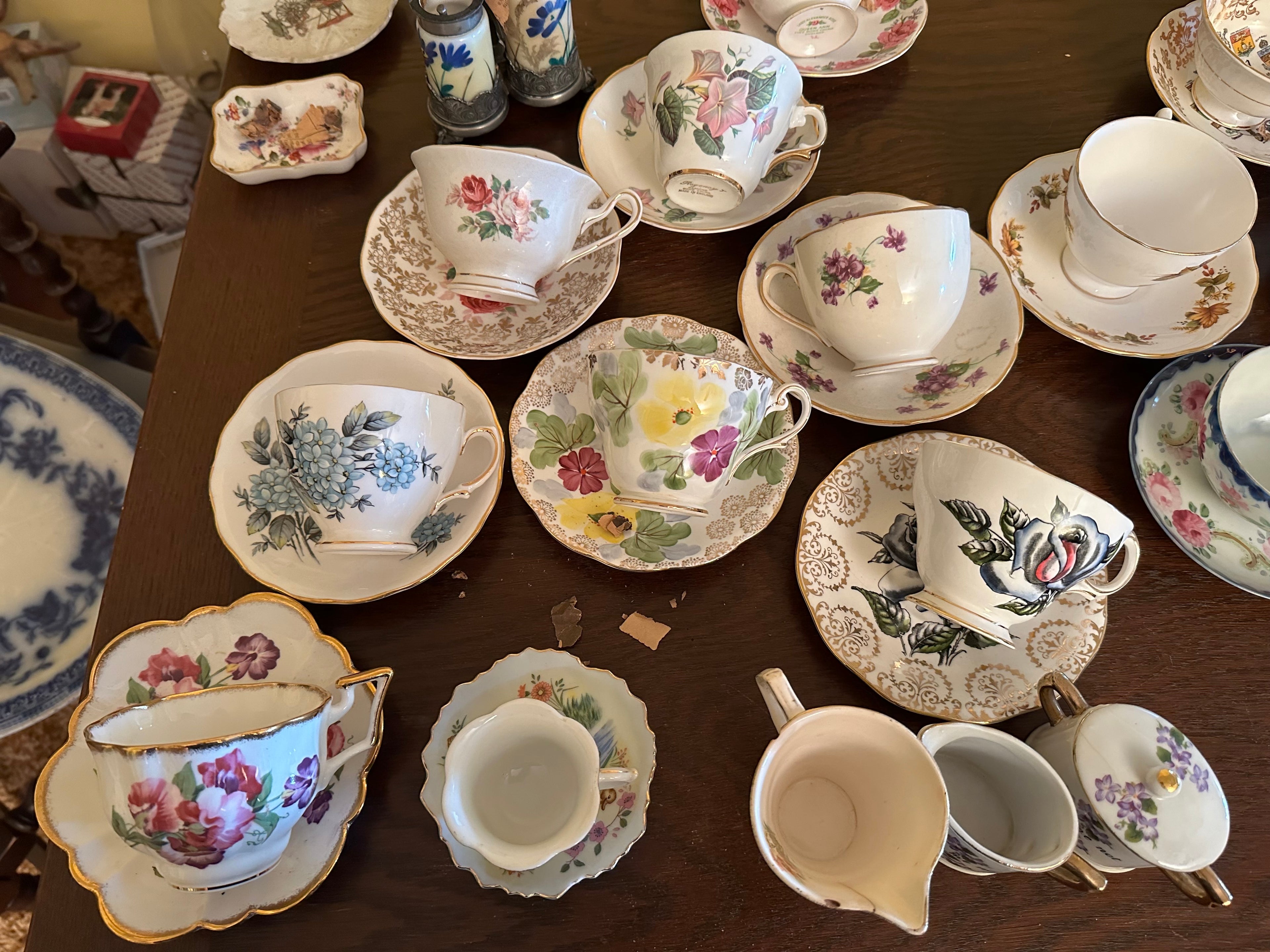 Cup & Saucer Lot