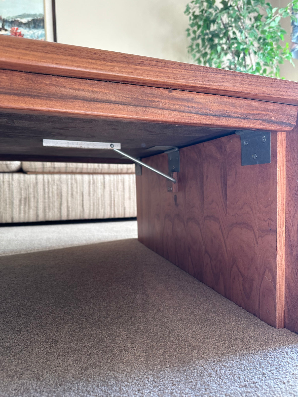 MCM 1960’s Percival Lafer Brutalist Jacaranda Coffee Table