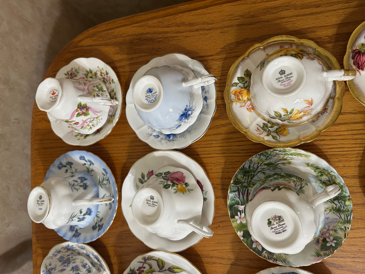 Royal Albert Cup & Saucer Lot #2 (60 units in lot)