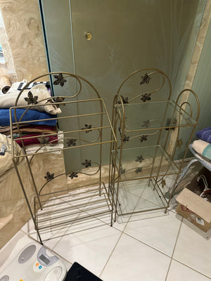 Towel Rack and Shelf