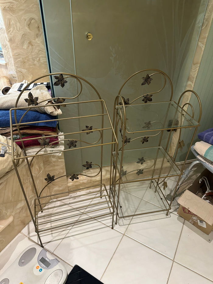 Towel Rack and Shelf