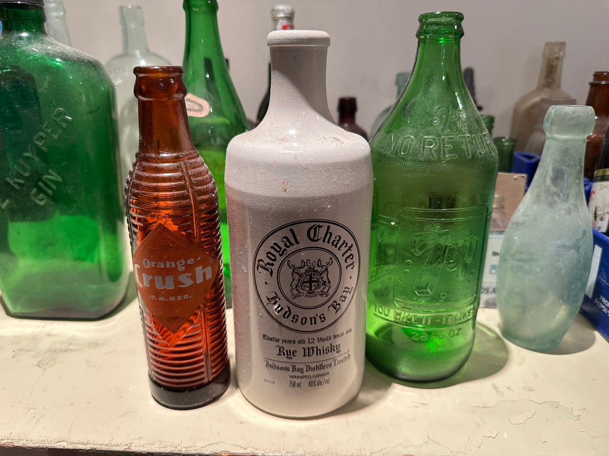 Lot #28 Vintage Bottle Lot