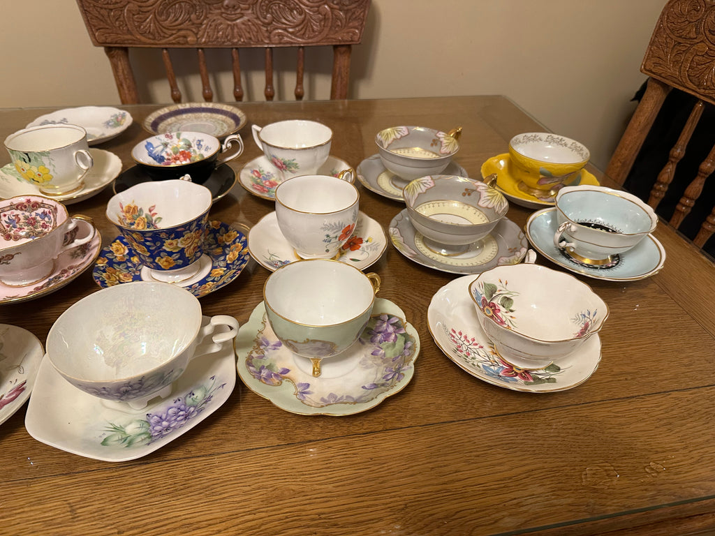 China Cup and Saucer Lot
