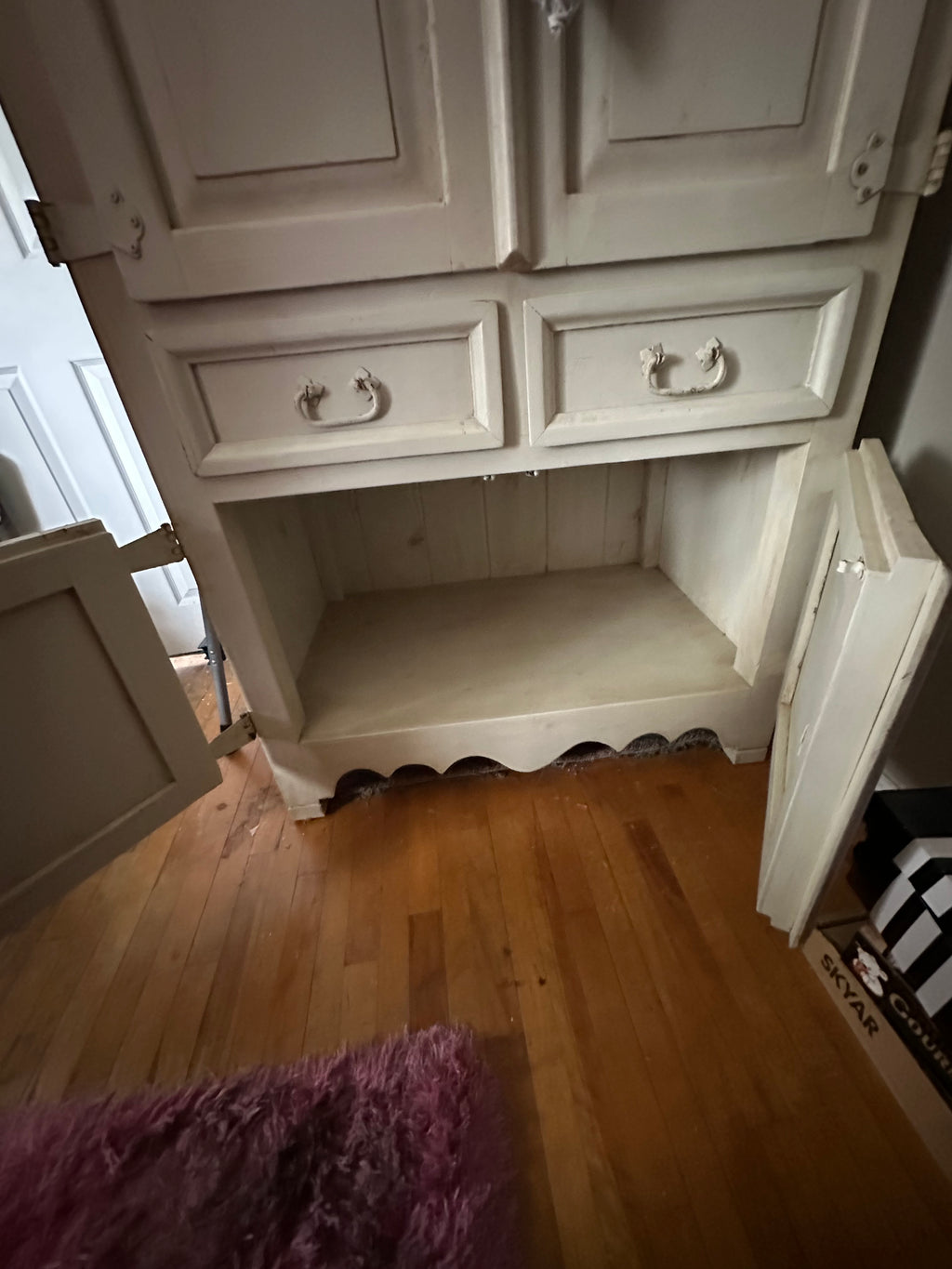 Lot #62 Vintage Armoire