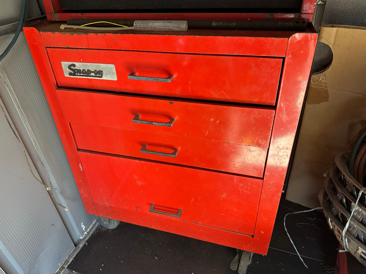 Vintage Snap On Tool Chest (With Contents)