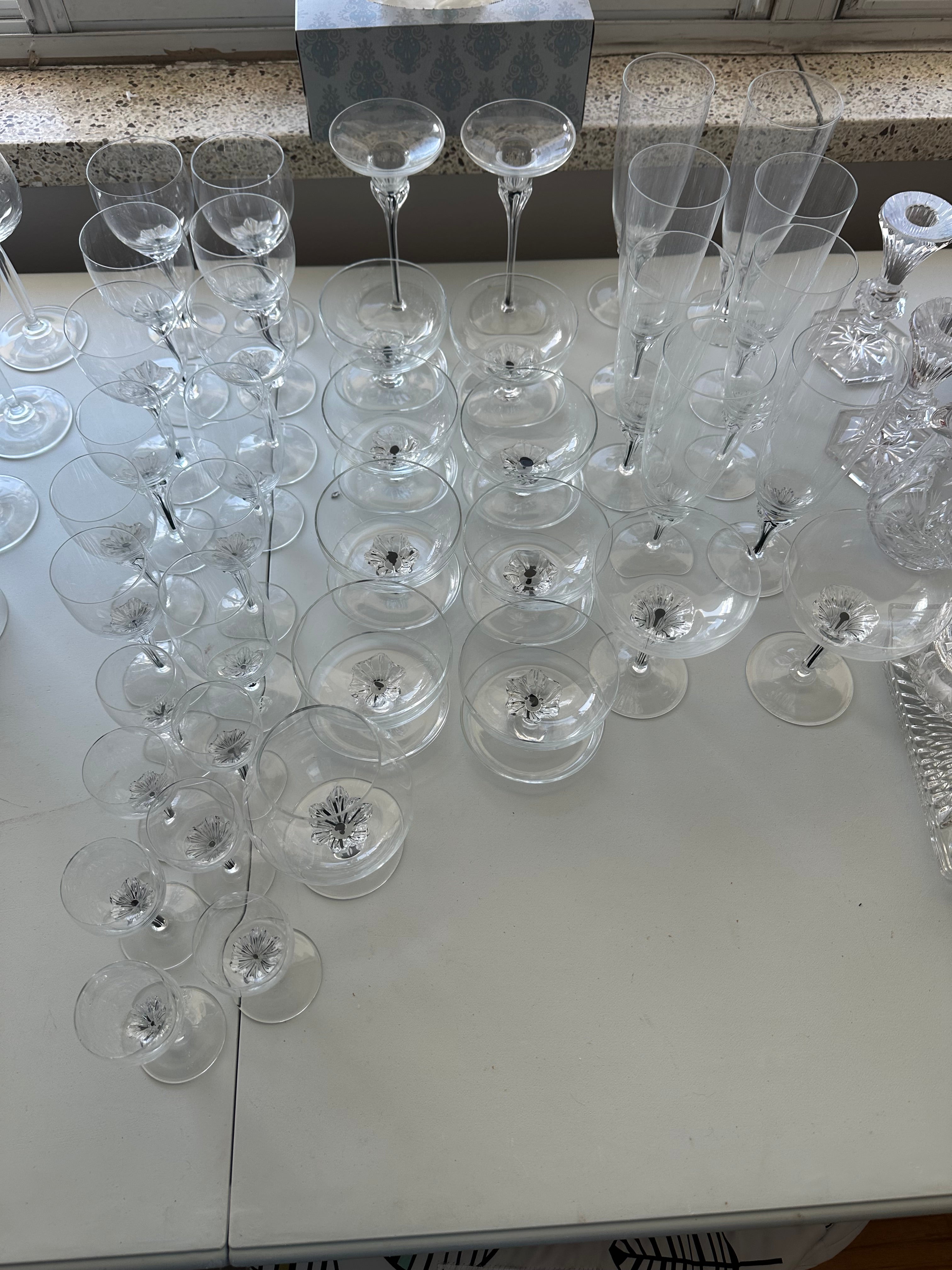 Belfor Exquisite glassware Lot