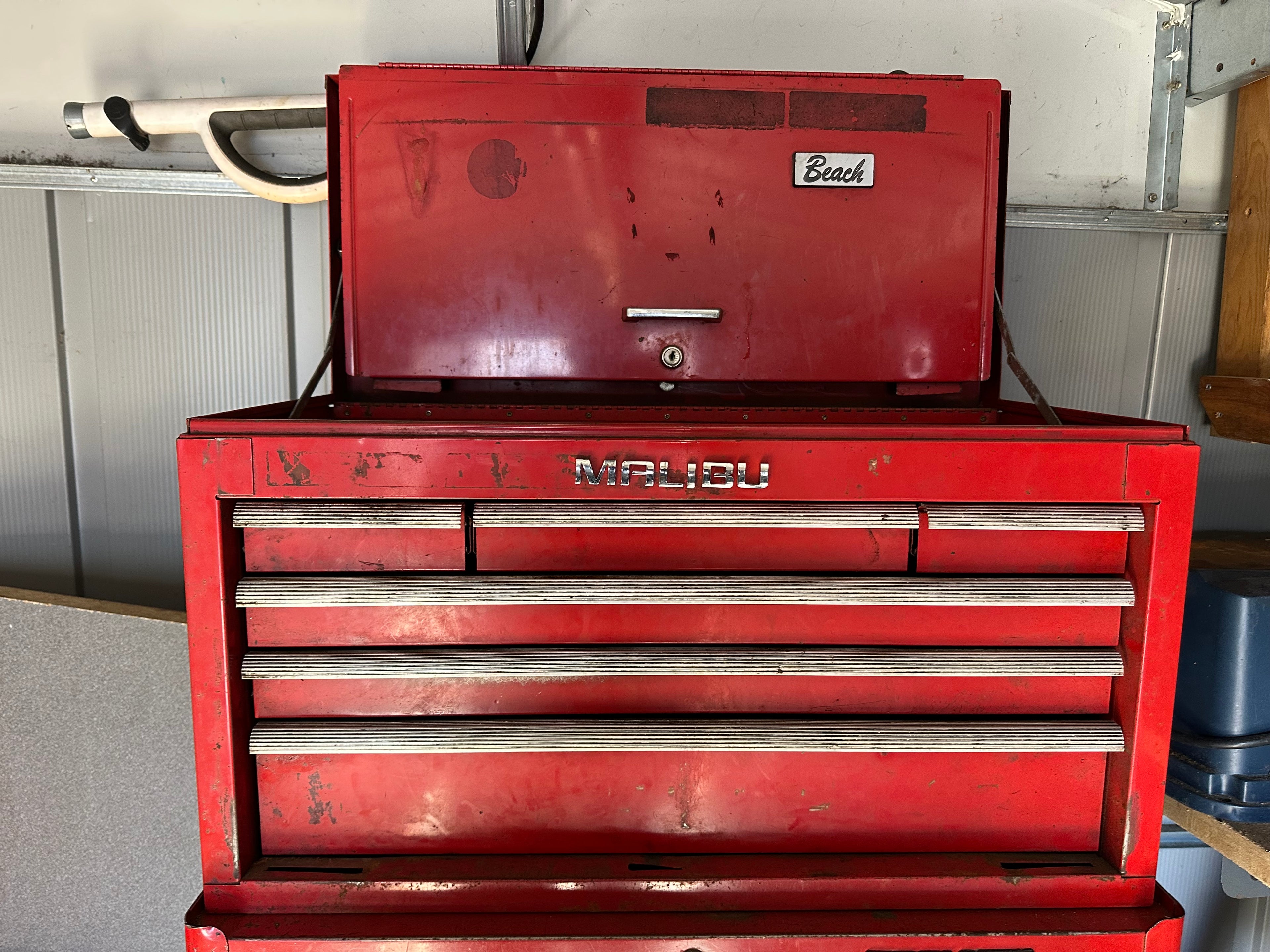 Beach Tool Box #1 (With Contents)
