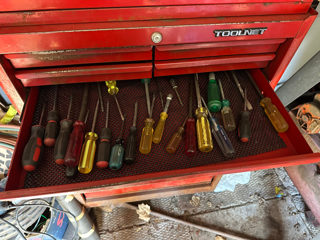 Red Tool Box (With Contents)