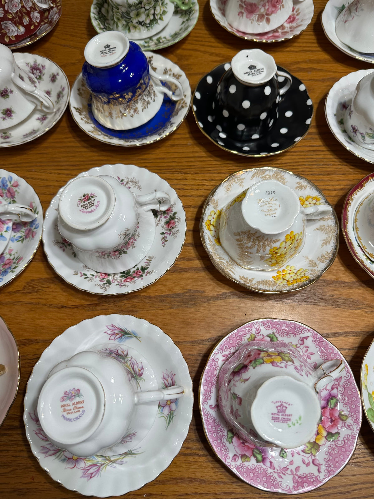 Royal Albert Cup & Saucer Lot #1 (24 units in lot)