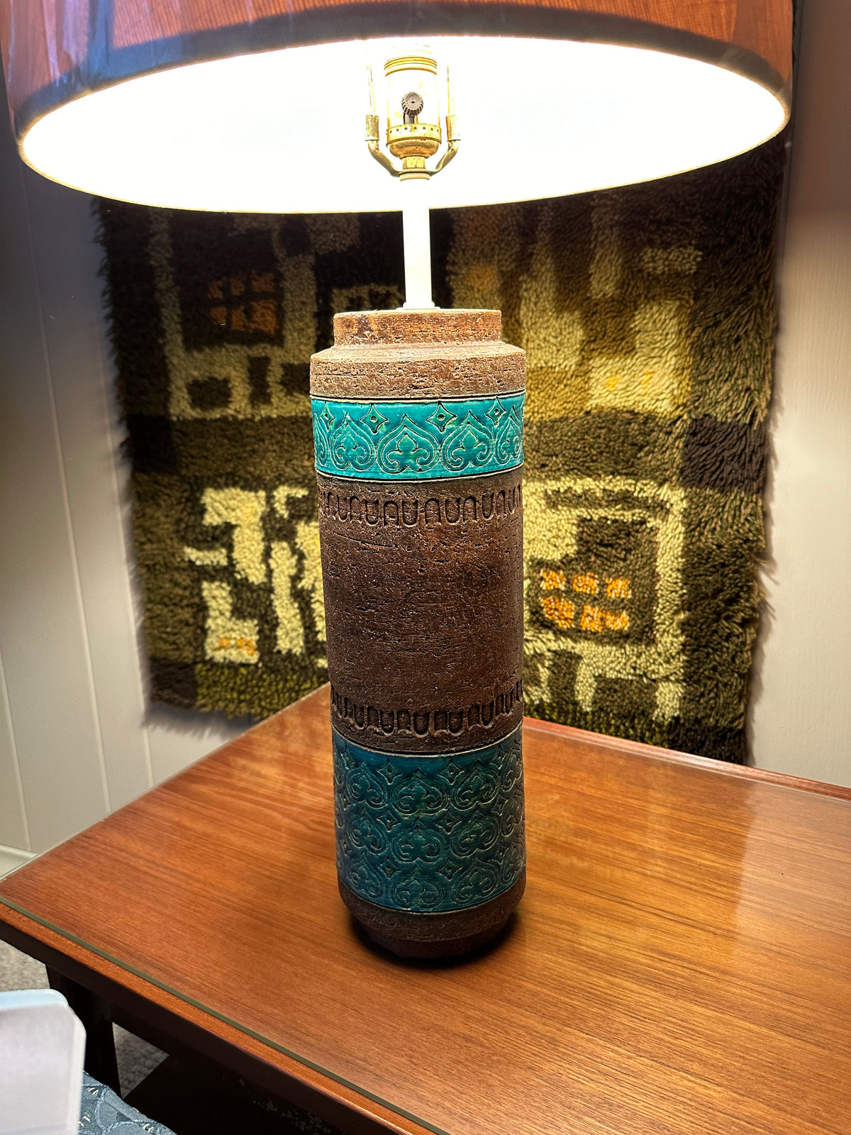 MCM Aldo Londi Bitossi Lamp Set (2)