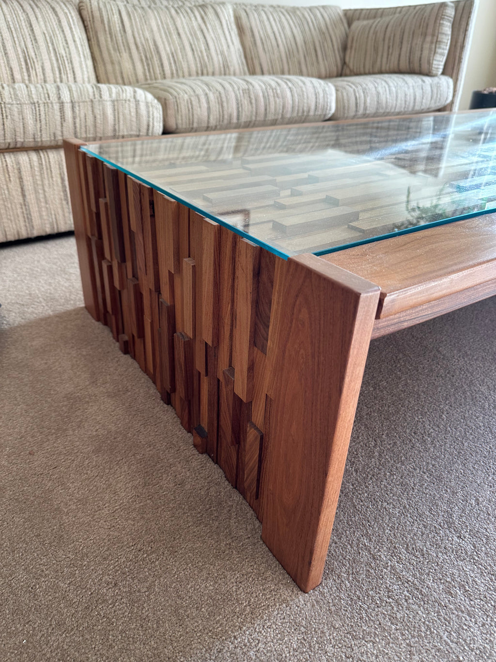 MCM 1960’s Percival Lafer Brutalist Jacaranda Coffee Table