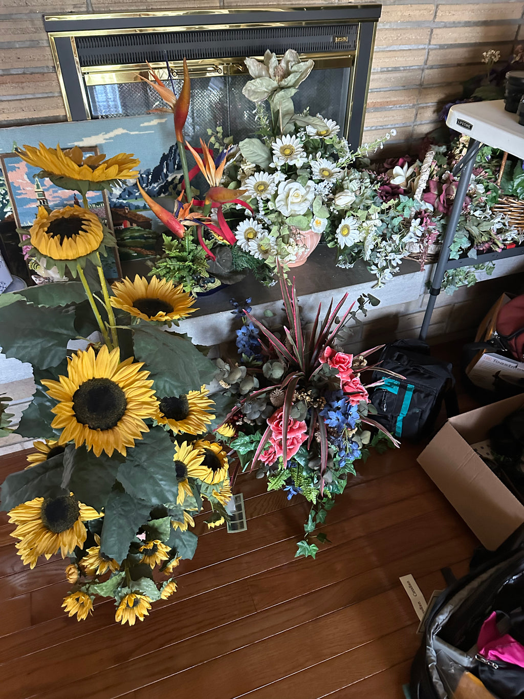 Faux Floral Lot