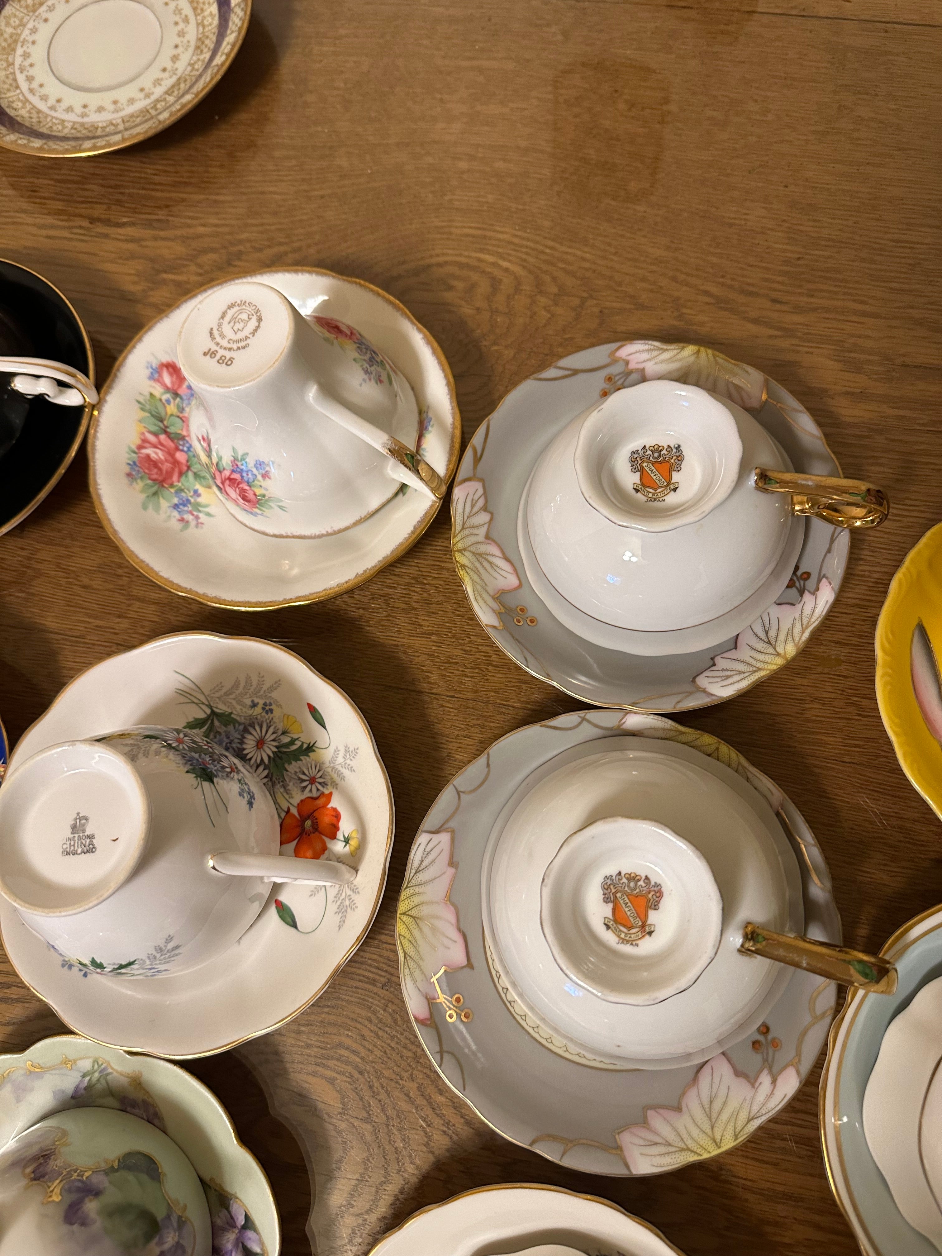 China Cup and Saucer Lot