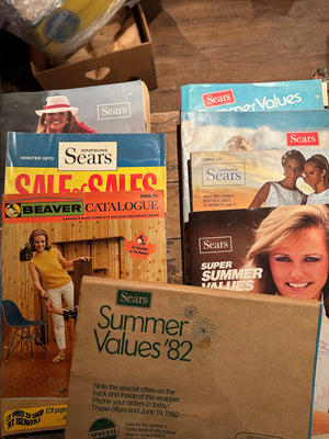 Lot #4 Vintage Sears Catalogs