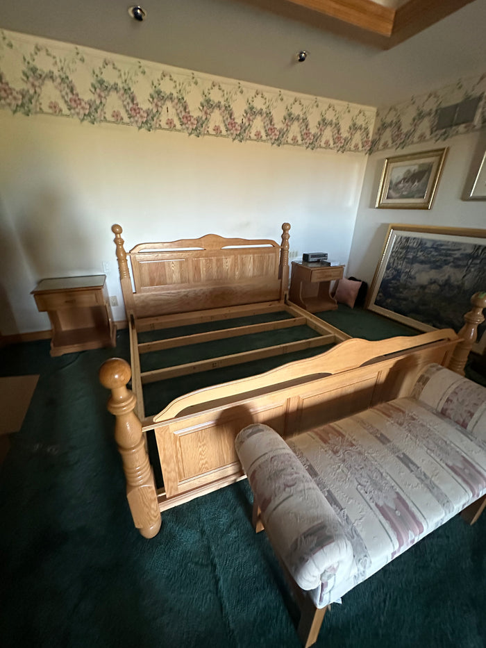 King Size Pine Bed Frame