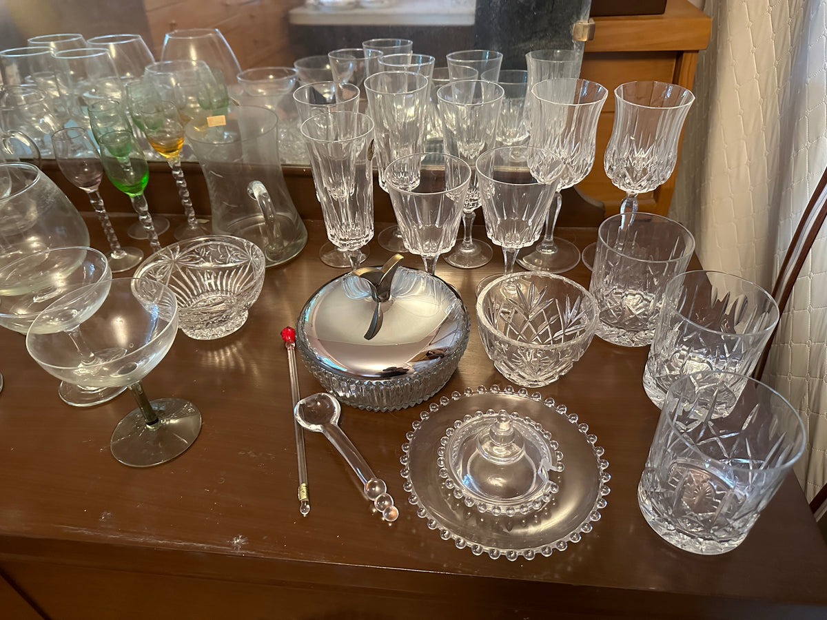 Glassware Lot