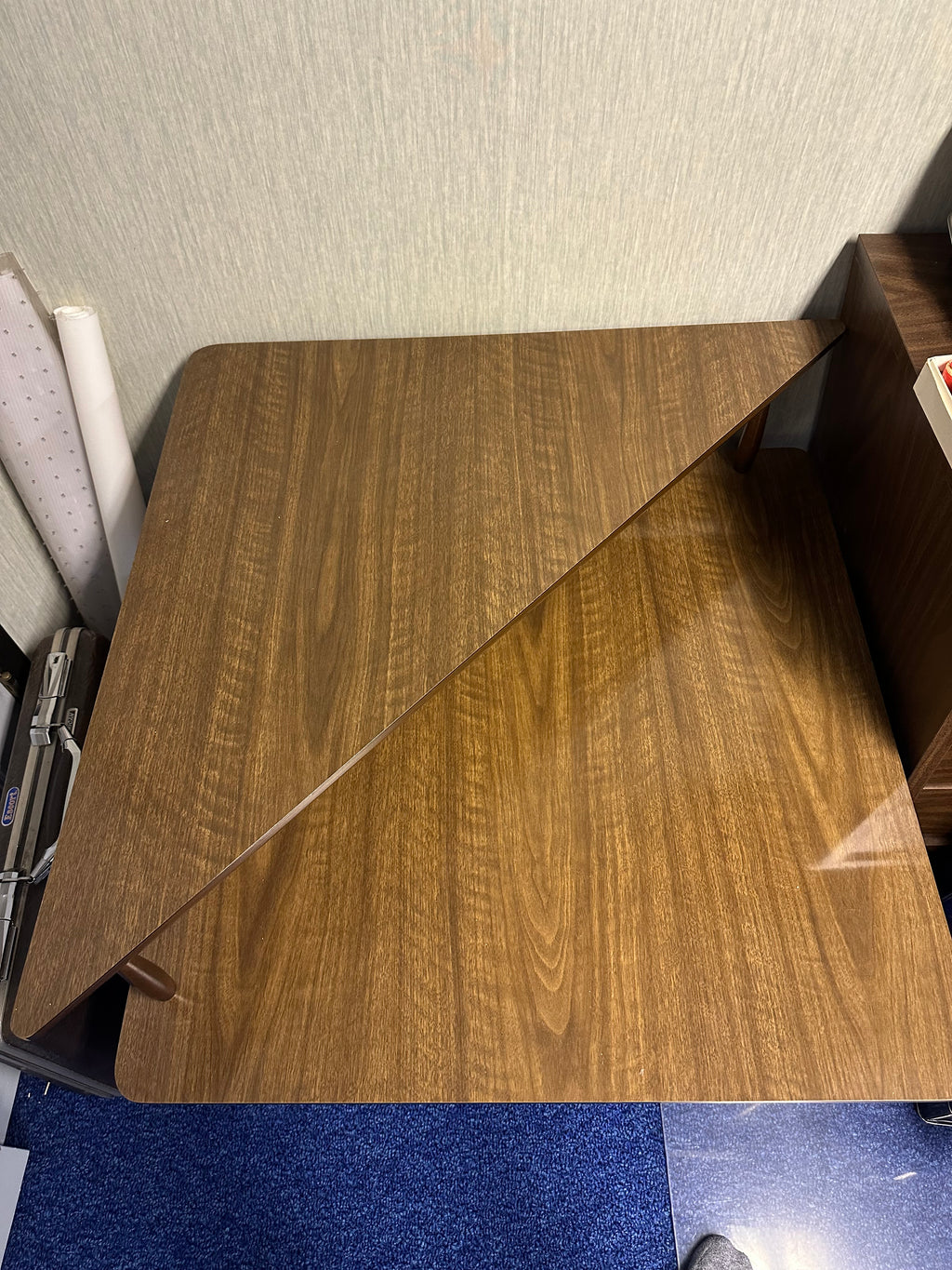 MCM Two Tier Boomerang Table