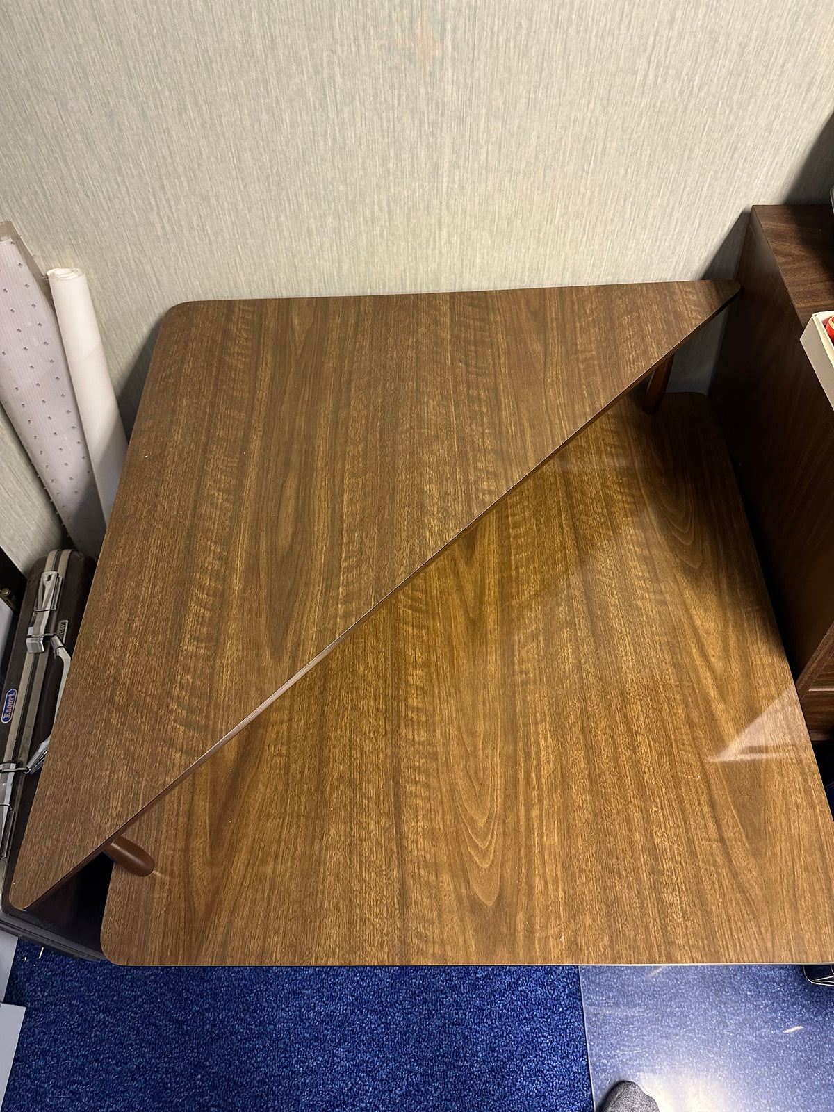 MCM Two Tier Boomerang Table