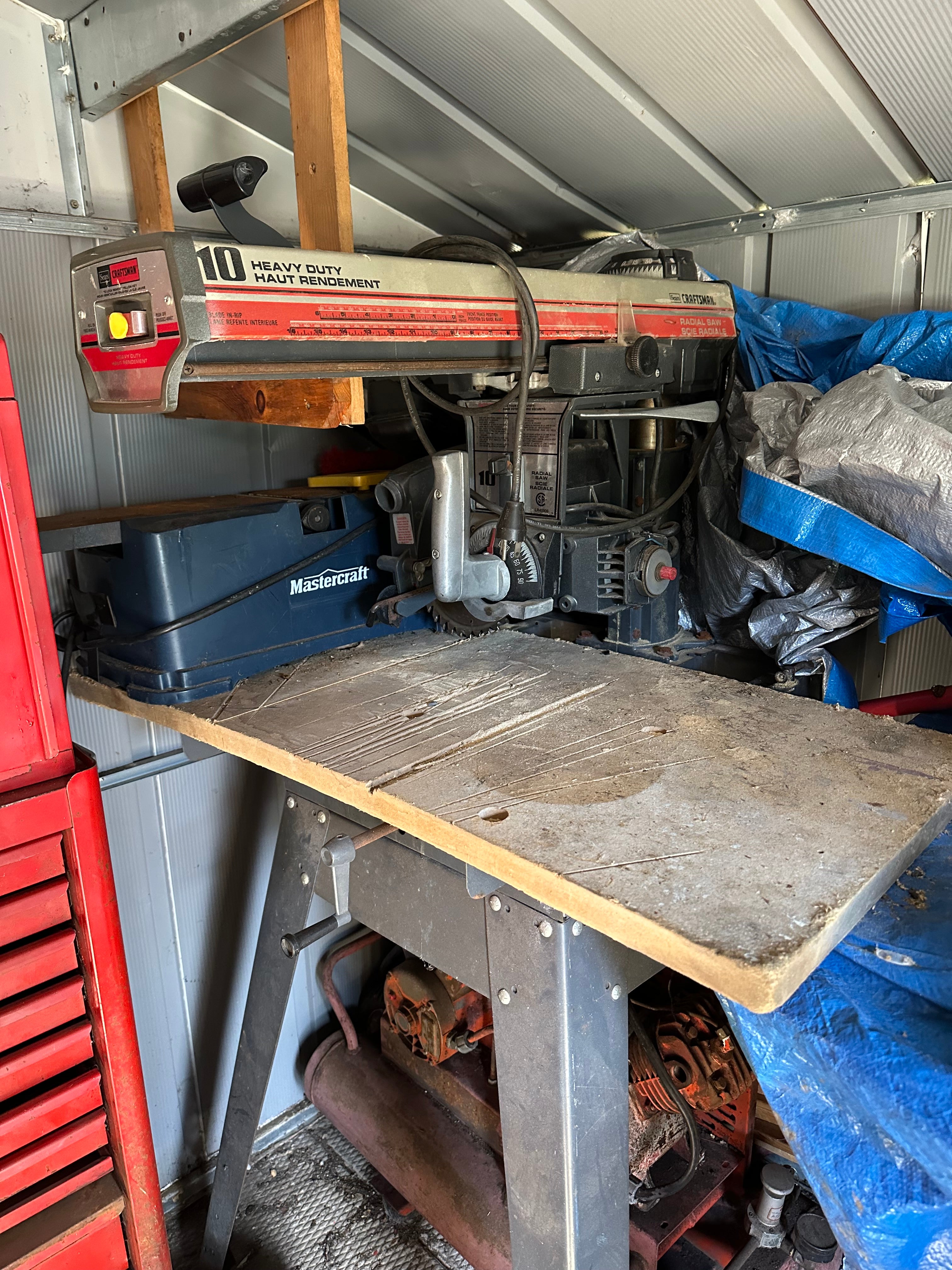 Craftsman 10” Radial Arm Saw