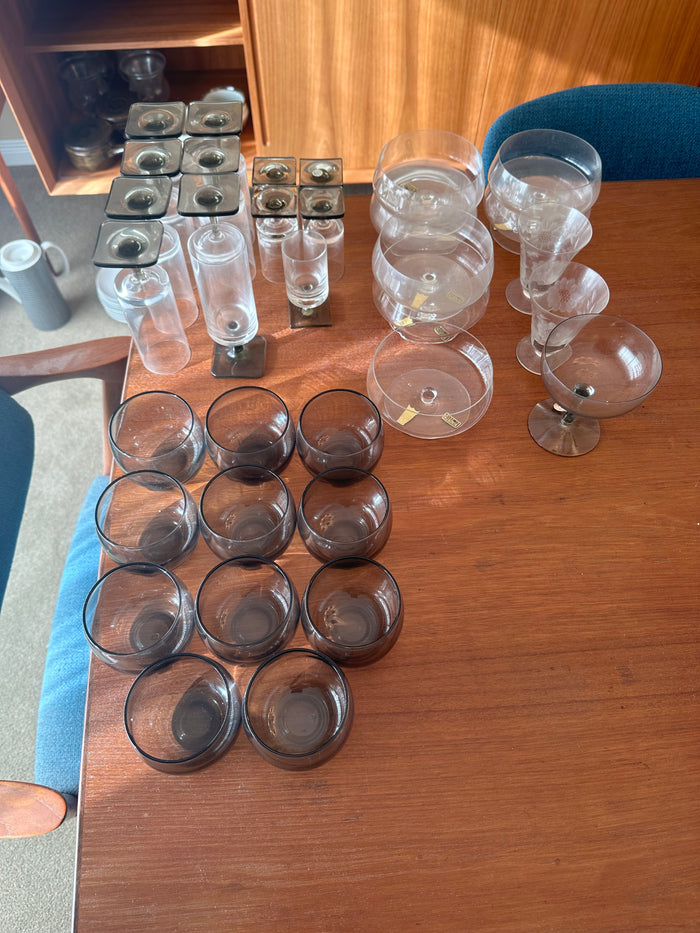 MCM Glassware Lot