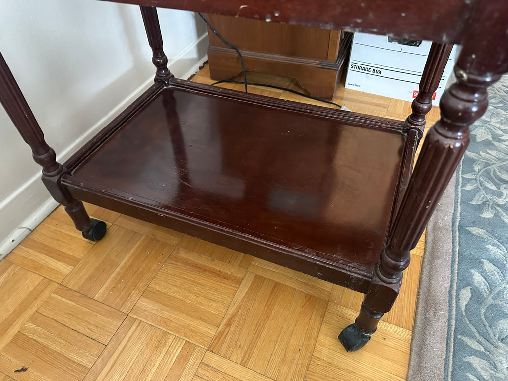Rolling Cart Table