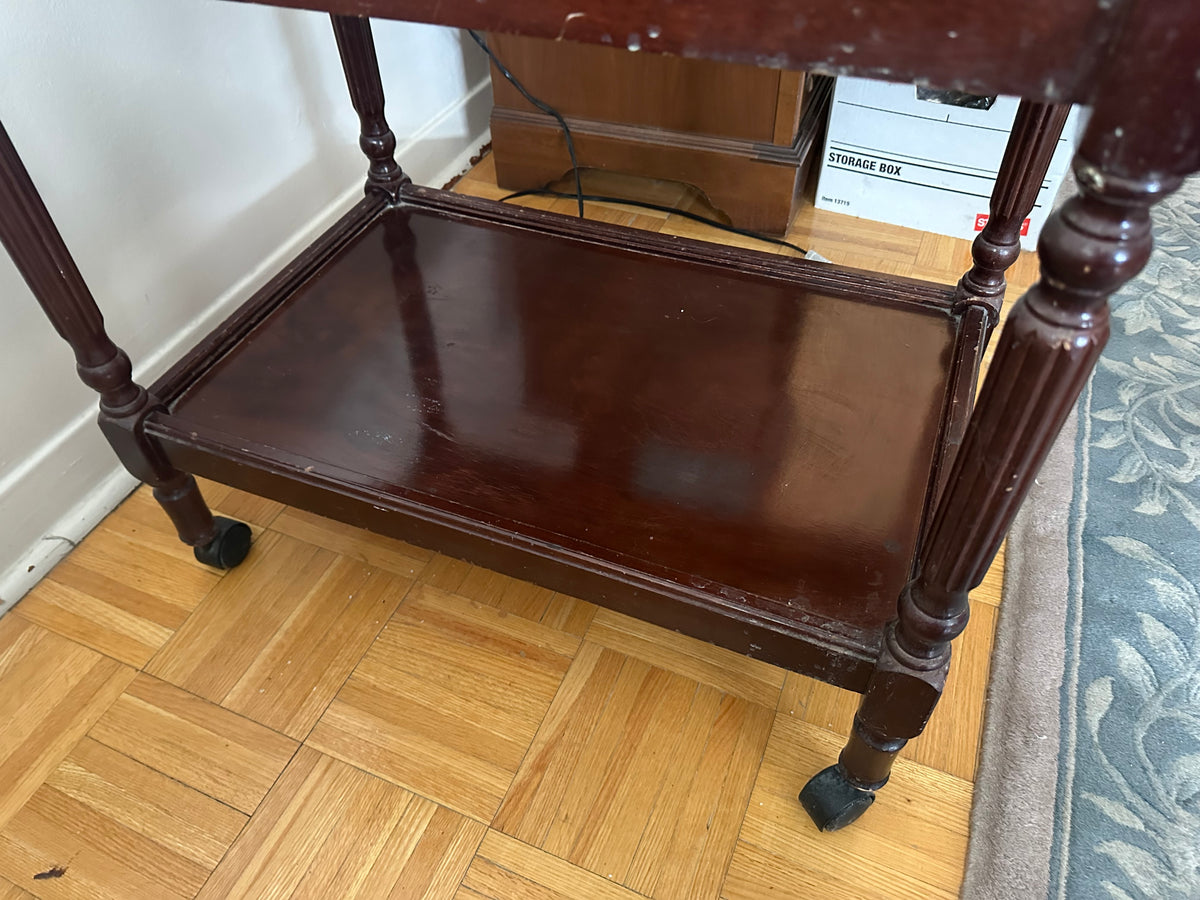 Rolling Cart Table